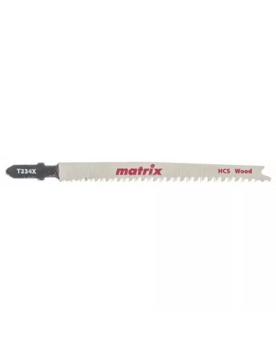 Полотна для электролобзика по дереву, T234X, 90 x 2-3 мм MATRIX 78217