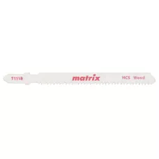 Полотна для электролобзика по дереву,T111B, 75 x 2 мм MATRIX 78225