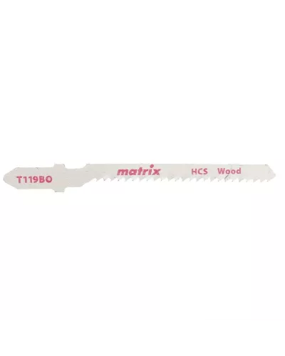 Полотна для электролобзика по дереву, 50 x 2 мм MATRIX 78227
