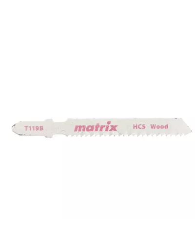 Полотна для электролобзика по дереву,T119B, 50 x 2 мм MATRIX 78228