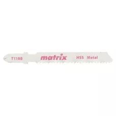 Полотна для электролобзика по металлу,T118B, 50 x 2 мм MATRIX 78229