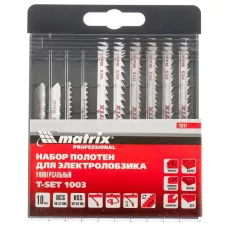 Набор полотен для электролобзика универсальный MATRIX 78247