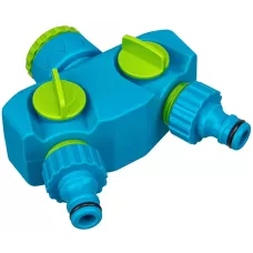 Разветвитель двухканальный, пластиковый PALISAD 65786