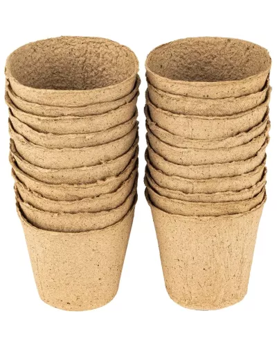 Горшочек для рассады, 110 х 100 мм, торфяной, 20 шт Россия 64361