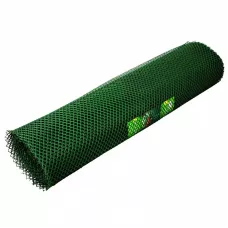 Решетка заборная в рулоне, 1.6 х 25 м, ячейка 22 х 22 мм, пластиковая, зеленая Россия 64525