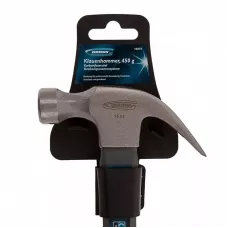 Молоток-гвоздодер GROSS, 450 г, фибергласовая трехкомпонентная рукоятка 10475