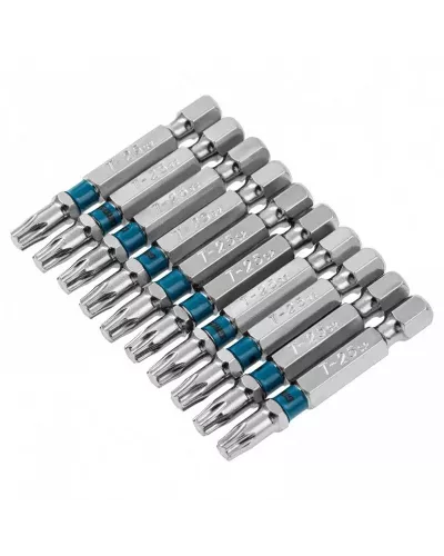 Набор бит GROSS TORX 25х50, сталь S2, 10 шт 11471