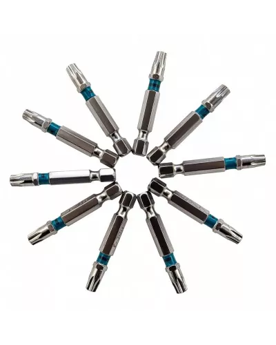 Набор бит GROSS TORX 30х50, сталь S2, 10 шт 11472