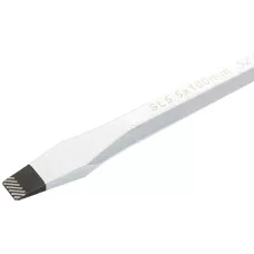 Отвертка GROSS SL5,5 x 100 мм, S2, трехкомпонентная рукоятка 12110