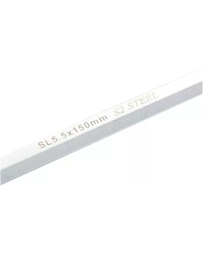 Отвертка GROSS SL5,5 x 150 мм, S2, трехкомпонентная рукоятка 12112