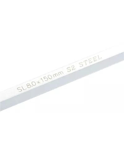 Отвертка GROSS SL8,0 x 150 мм, S2, трехкомпонентная рукоятка 12119