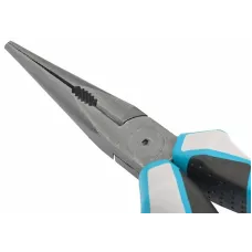 Длинногубцы прямые GROSS 170 мм, трехкомпонентные рукоятки 17170