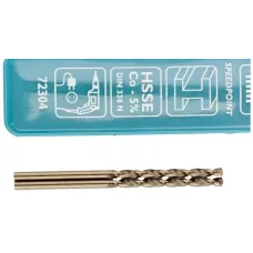 Сверло спиральное по металлу GROSS, 2,5 мм, HSS-Co, 2шт. 72304