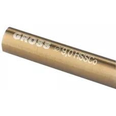 Сверло спиральное по металлу GROSS, 9,0 мм, HSS-Co 72338