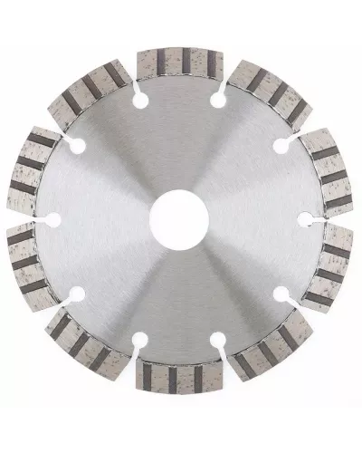 Диск алмазный GROSS 180х22,2 мм., лазерная приварка турбо-сегментов, сухое резание 730067