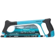 Ножовка по металлу GROSS "PIRANHA", 300 мм, трехкомпонентная металлопластиковая рамка 77602