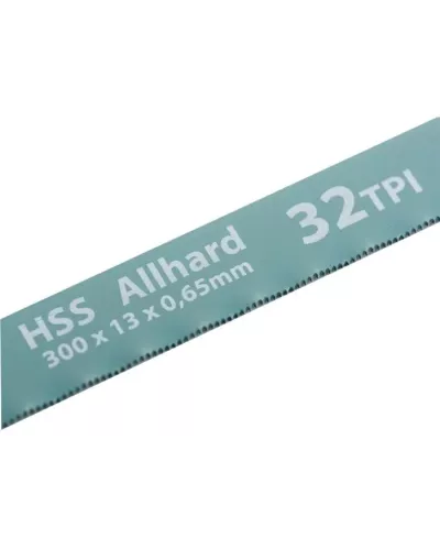 Полотна для ножовки по металлу GROSS, 300 мм, 32TPI, HSS, 2 шт. 77723