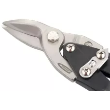 Ножницы по металлу GROSS "PIRANHA", 250мм, прямой и правый рез, сталь - СrMo, двухкомпонентные рукоятки 78323