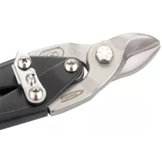 Ножницы по металлу GROSS "PIRANHA", 230мм, прямой усил.рез (BULLDOG), сталь - СrMo, двухкомп. рук-ки 78327