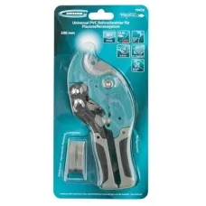 Ножниц для резки изделий из ПВХ GROSS, D - до 36 мм, 2-х комп. рукоятки, рабочий стол для плоских изделий 78420