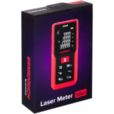 Дальномер Ermenrich Reel GM100 (100м, красный лазер, замеры S/V, углов, +/-, 100знач, 4строки,2xAAA)