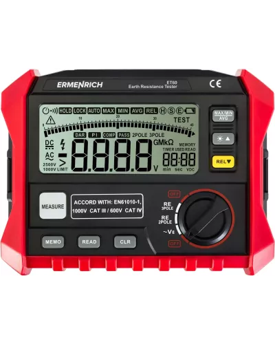 
					Тестер заземления Ermenrich Ping ET60									