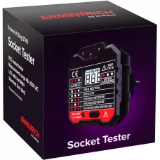 Тестер розеток Ermenrich Zing ST40