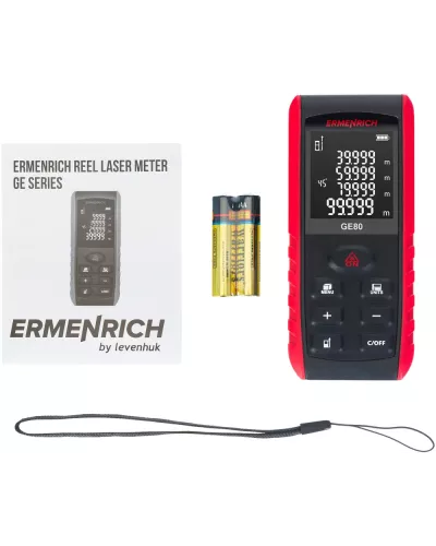 
					Лазерная рулетка Ermenrich Reel PRO GE80									