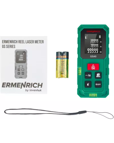 
					Лазерная рулетка Ermenrich Reel PLUS GS40									
