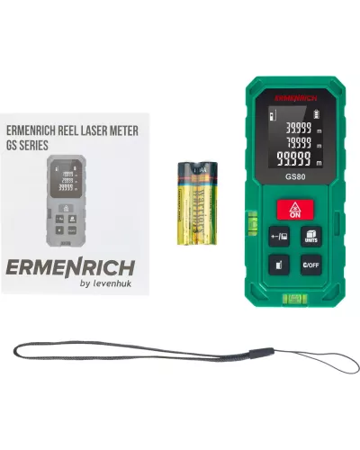 
					Лазерная рулетка Ermenrich Reel PLUS GS80									