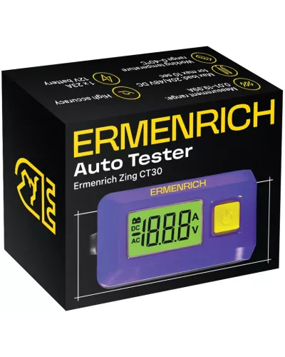 
					Тестер автомобильный Ermenrich Zing CT30									