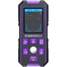 Детектор скрытой проводки Ermenrich Ping SM70 фиолетовый