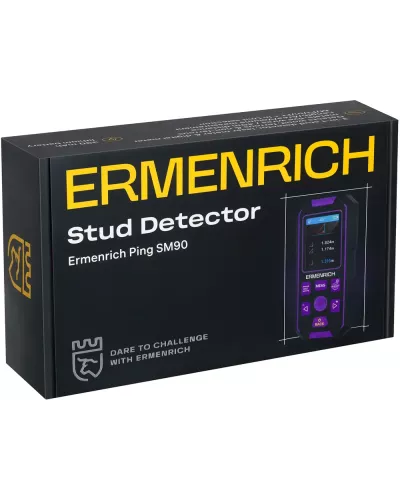 
					Детектор скрытой проводки Ermenrich Ping SM90									