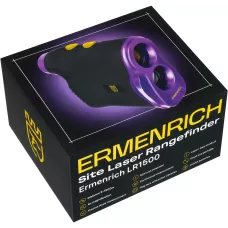 Лазерный строительный дальномер Ermenrich LR1500 фиолетовый