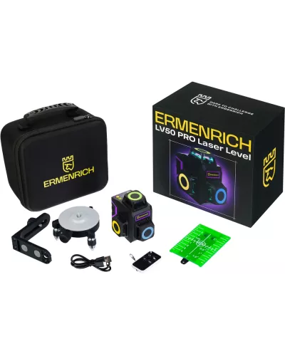 
					Лазерный уровень Ermenrich PRO LV50									