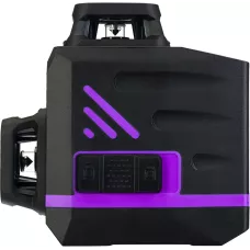 Уровень лазерный Ermenrich LV60 PRO (505-550 Нм, IP54, 12 лучей, фиолетовый)