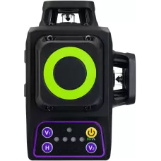 Уровень лазерный Ermenrich LV60 PRO (505-550 Нм, IP54, 12 лучей, фиолетовый)