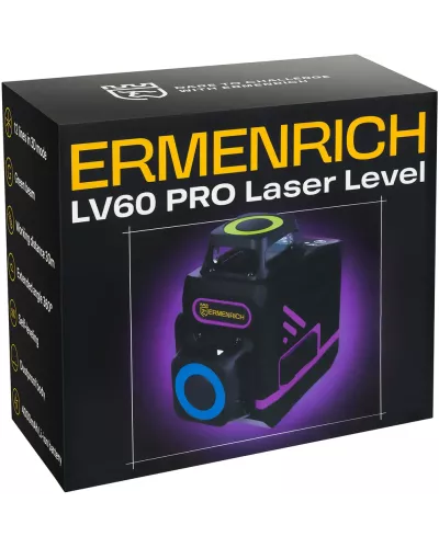 
					Лазерный уровень Ermenrich PRO LV60									