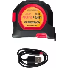 Рулетка с лазерным дальномером Ermenrich Reel SLR545 PRO