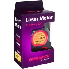 Рулетка с лазерным дальномером Ermenrich Reel SLR545 PRO