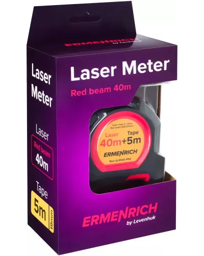 
					Рулетка с лазерным дальномером Ermenrich Reel SLR545 PRO									