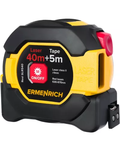 
					Рулетка с лазерным дальномером Ermenrich Reel SLR540									