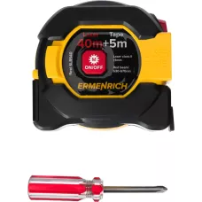 Рулетка с лазерным дальномером Ermenrich Reel SLR540