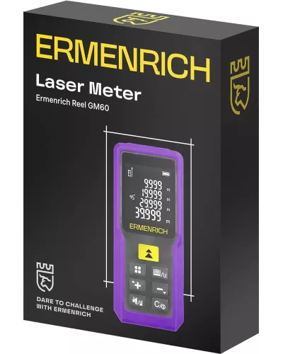 
					Лазерная рулетка Ermenrich Reel PRO GM60									