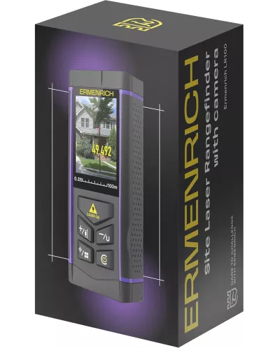 
					Лазерная рулетка Ermenrich PRO LR100, с камерой									