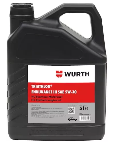 Масло моторное ENDURANCE III 5W30 - 5 л