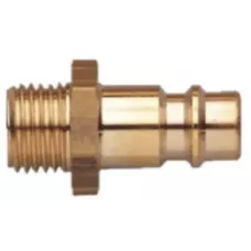 Штуцер под быстросъем 1/4", внеш.резьба, латунь, WUMAX