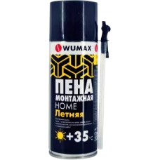 Пена монтажная Home летняя, 300 мл., Wumax