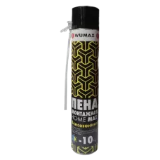 Пена монтажная Home Max всесезонная, 650 мл, Wumax