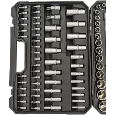 Набор инструментов 1/4, 3/8, 1/2, Red Stripe, 154 шт., WURTH